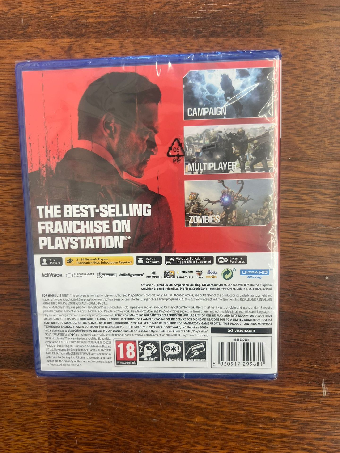 Call Of Duty Modern Warfare III PS5 UK Call Of Duty Modern Warfare III PS5 UK